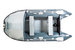 Лодка моторная ПВХ Gladiator C330AL (Темно-серый)