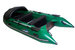 Лодка ПВХ Gladiator C400AL под мотор (Зеленый)