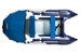 Лодка ПВХ Gladiator C400AL (Белый/темно-синий)