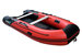 Надувная лодка Gladiator E420PRO (Красно-черный)