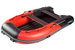 Моторная надувная лодка Gladiator E380S (Красно-черный )