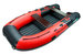 Моторная надувная лодка Gladiator E420S (Красно-черный)