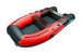 Моторная надувная лодка Gladiator E450S (Красно-черный)
