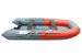 Лодка моторная ПВХ Gladiator E350S (Оранжевый/темно-серый)