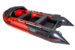 Надувная лодка Gladiator E450PRO (Красно-черный)