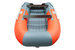 Моторная надувная лодка Gladiator E330SL (Оранжевый/темно-серый)