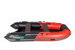 Моторная надувная лодка Gladiator E380S (Красно-черный )