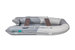 Надувная ПВХ лодка Gladiator E450S (Светло/темно-серый)
