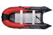 Лодка моторная ПВХ Gladiator C420AL (Красно/черный)