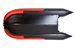 Надувная ПВХ лодка Gladiator D420AL (Красно-черный)