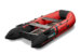 Моторная надувная лодка Gladiator B420 (Красно/черный)