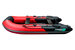 Лодка моторная ПВХ Gladiator B330 (Красно/Черный)