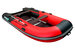 Моторная надувная лодка Gladiator B370 (Красно/черный)